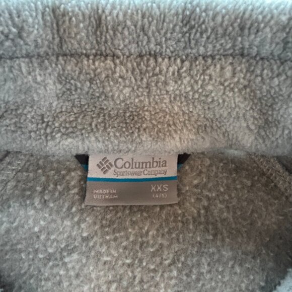 Columbia XXS Grey Fleece - Picture 4 of 4